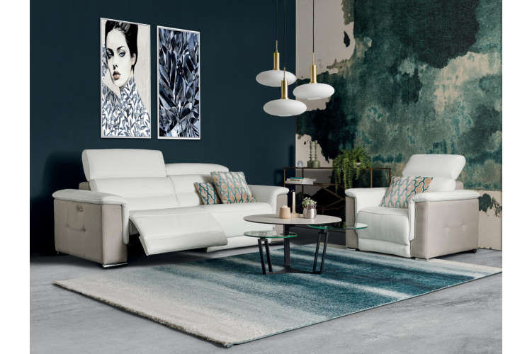 Canapé maxi 3 pl 2 RE BI-MATIERE