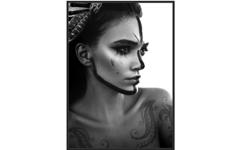 Tableau LA GUERRIERE