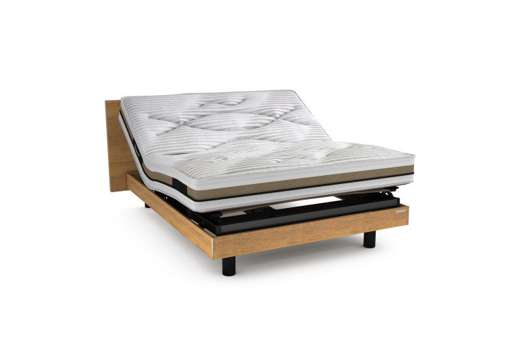 Ensemble MATELAS AZURI_SOMMIER MONOFLEX