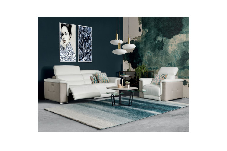 Fauteuil fixe BI-MATIERE