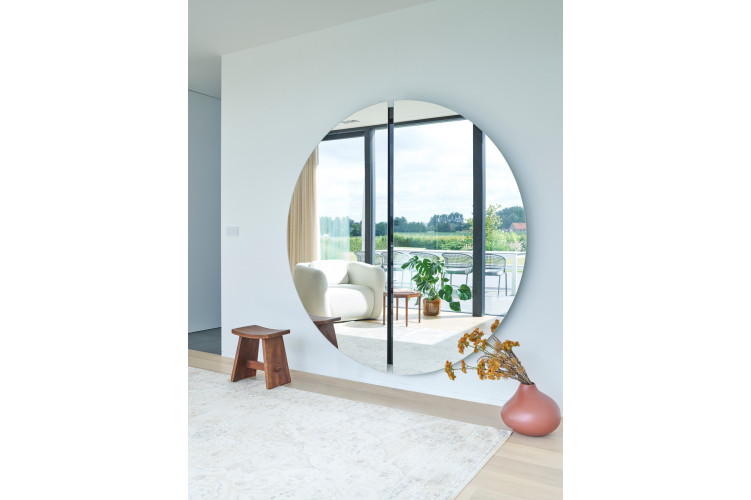 Miroir LUNA BLACK ROUND