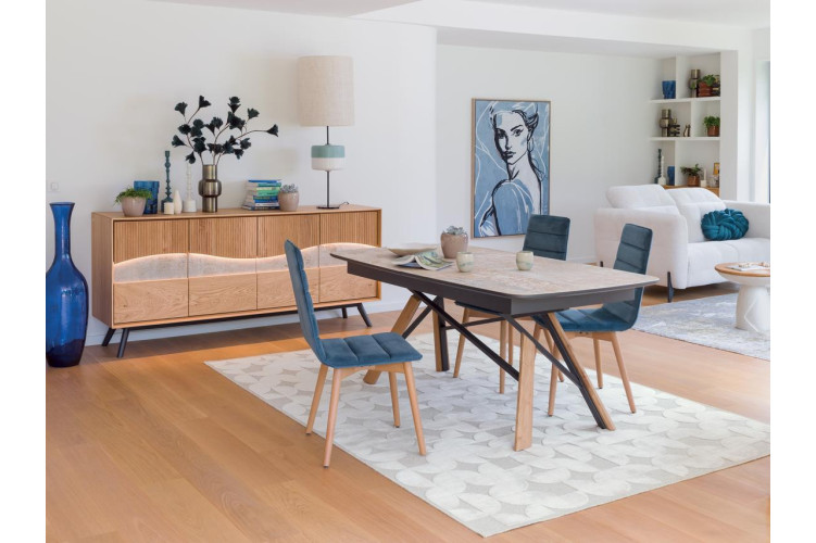 Bibliothèque vitrine ALPHA