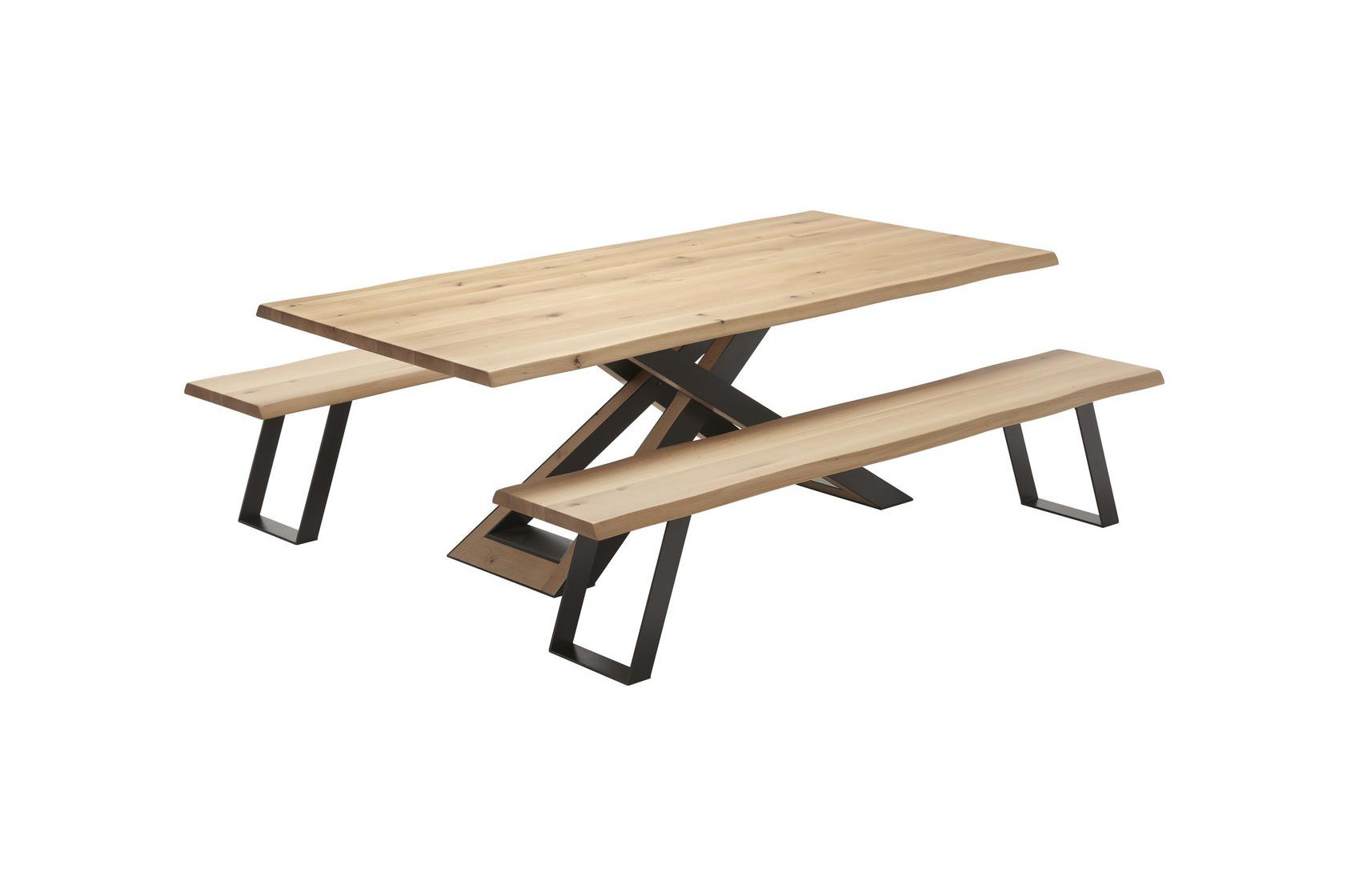 Table de salle à manger ARCHI TABLE PIED CENTRAL