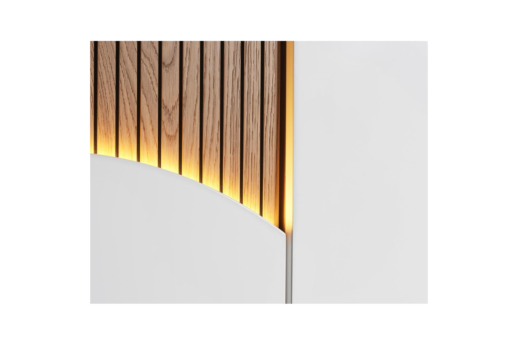 Bibliothèque vitrine ELLIPSE