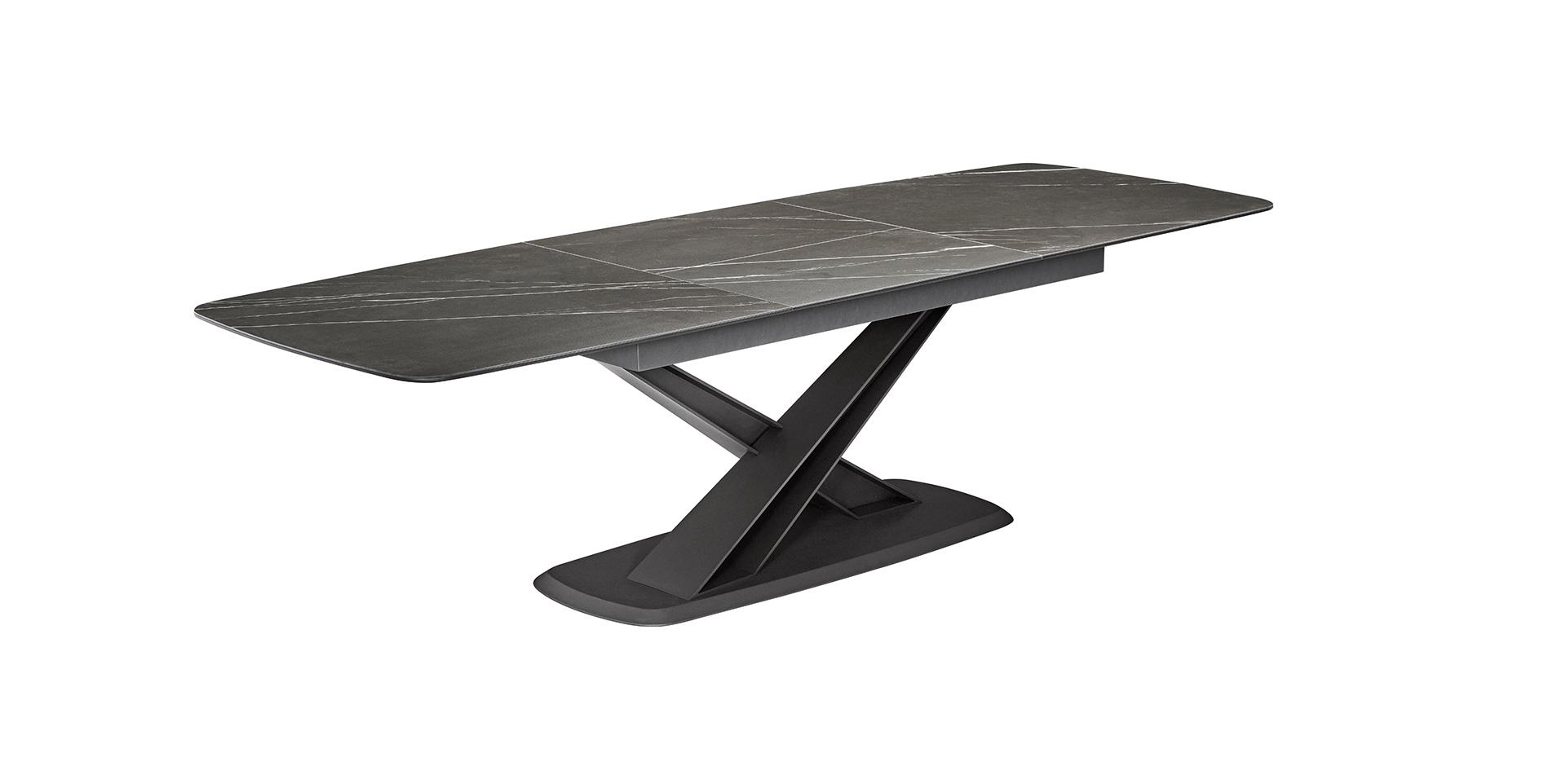 table rectangulaire noir