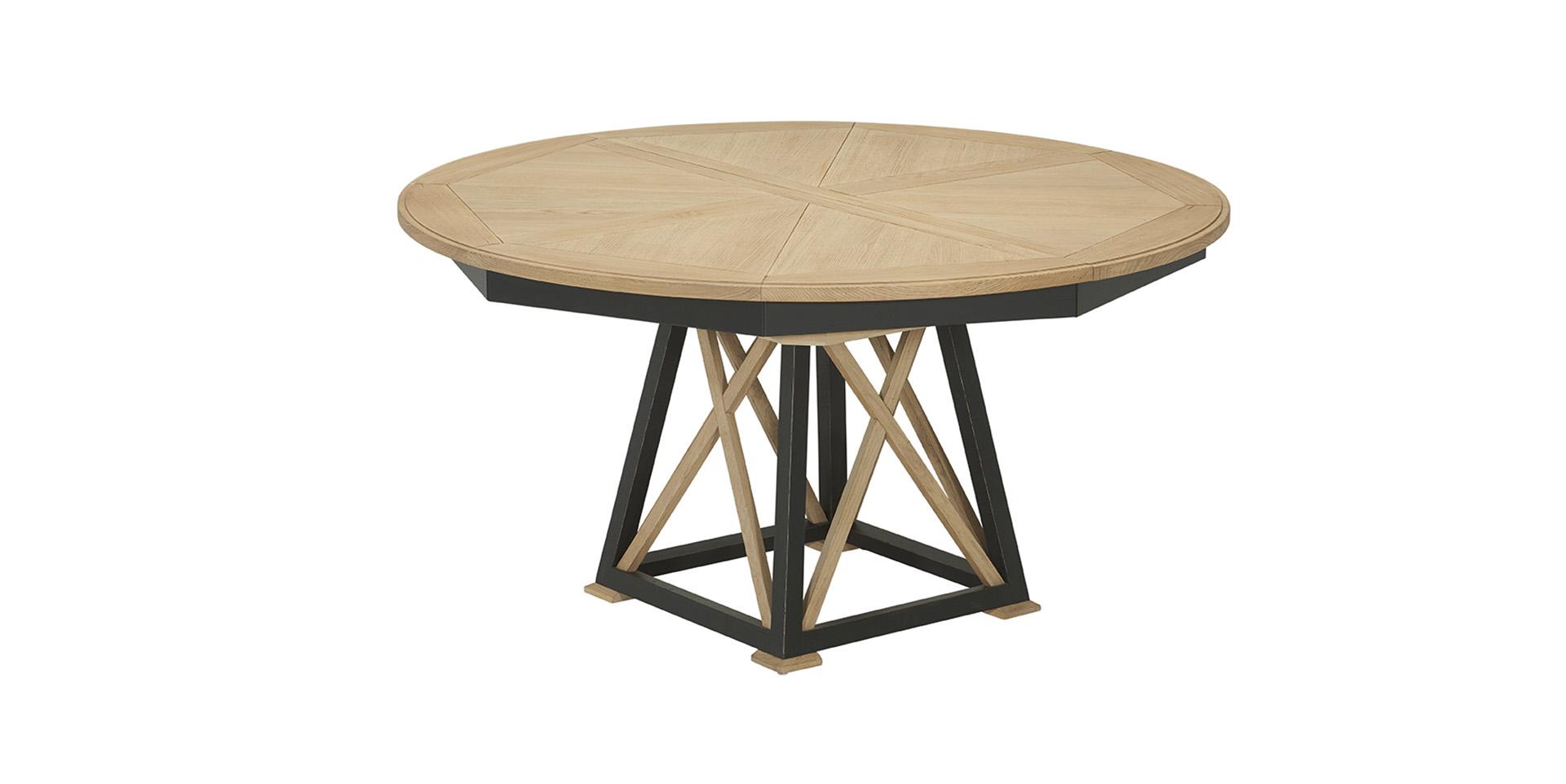 Slider Table de salle à manger ronde LOFT (image 7)