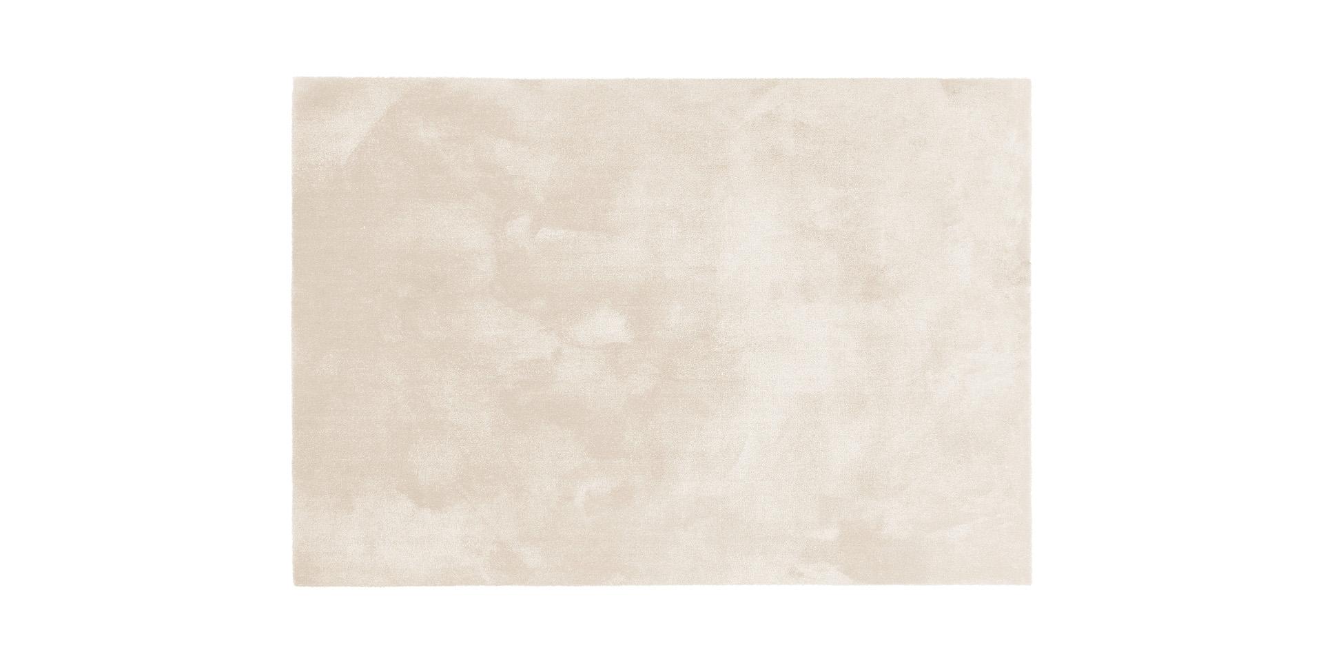 tapis rectangle sol déco décoration blanc