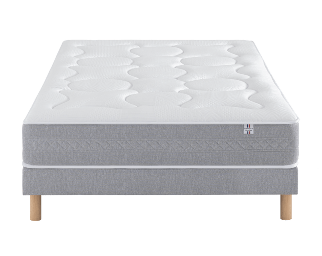 Slider ENSEMBLE MATELAS ALIA 2/SOMMIER UNIQUE 3 (image 2)