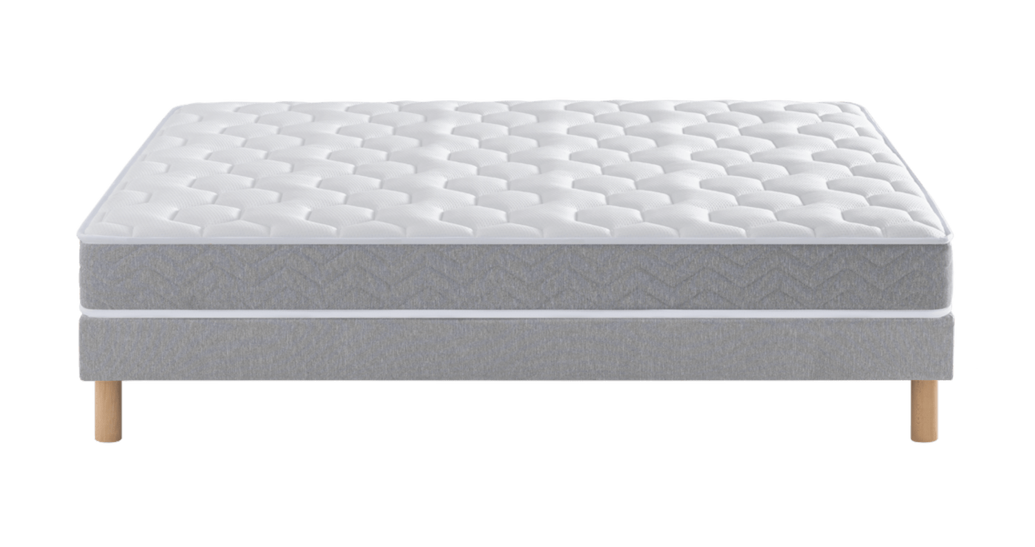 Slider ENSEMBLE MATELAS DUNIA 2/SOMMIER UNIQUE 3 (image 3)