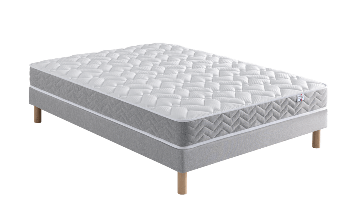 Slider ENSEMBLE MATELAS EXIA 2/SOMMIER UNIQUE 3 (image 1)