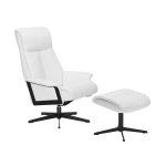 Miniature Fauteuil relaxation et repose pieds HELGA1300L (image 1)