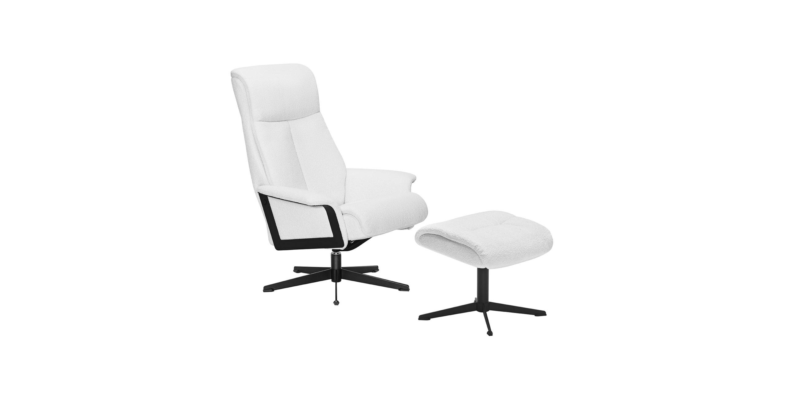 Slider Fauteuil relaxation et repose pieds HELGA1300L (image 1)