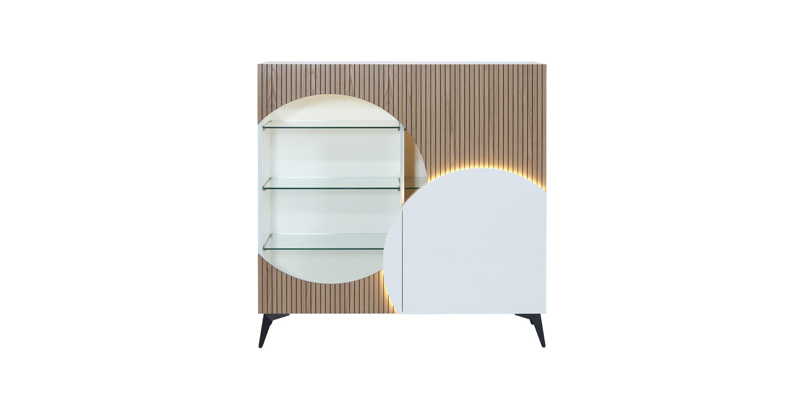 Slider Bibliothèque et vitrine ELLIPSE (image 5)