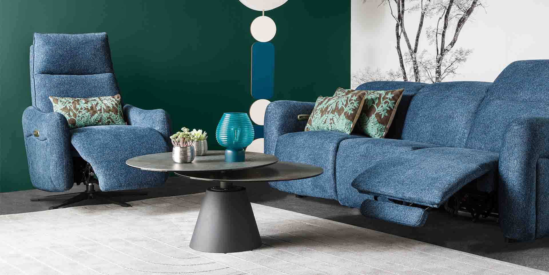 Slider Fauteuil relaxation pivotant SUSAN (image 1)