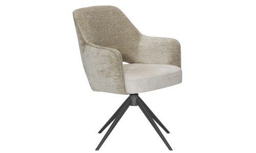 Chaise en tissu pivotante HIMALAYA