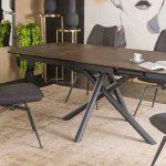 Miniature Chaise pivotante en tissu MADDY (image 1)