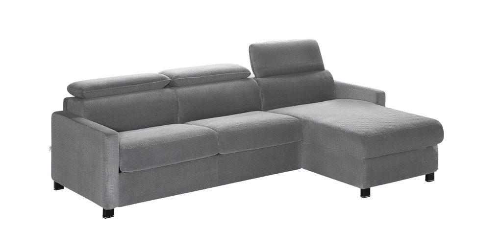 canapé chaise longue convertible coffre rangement Dakosi