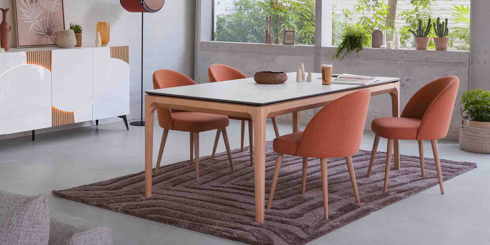 Slider Chaise en tissu ELLIPSE (image 1)
