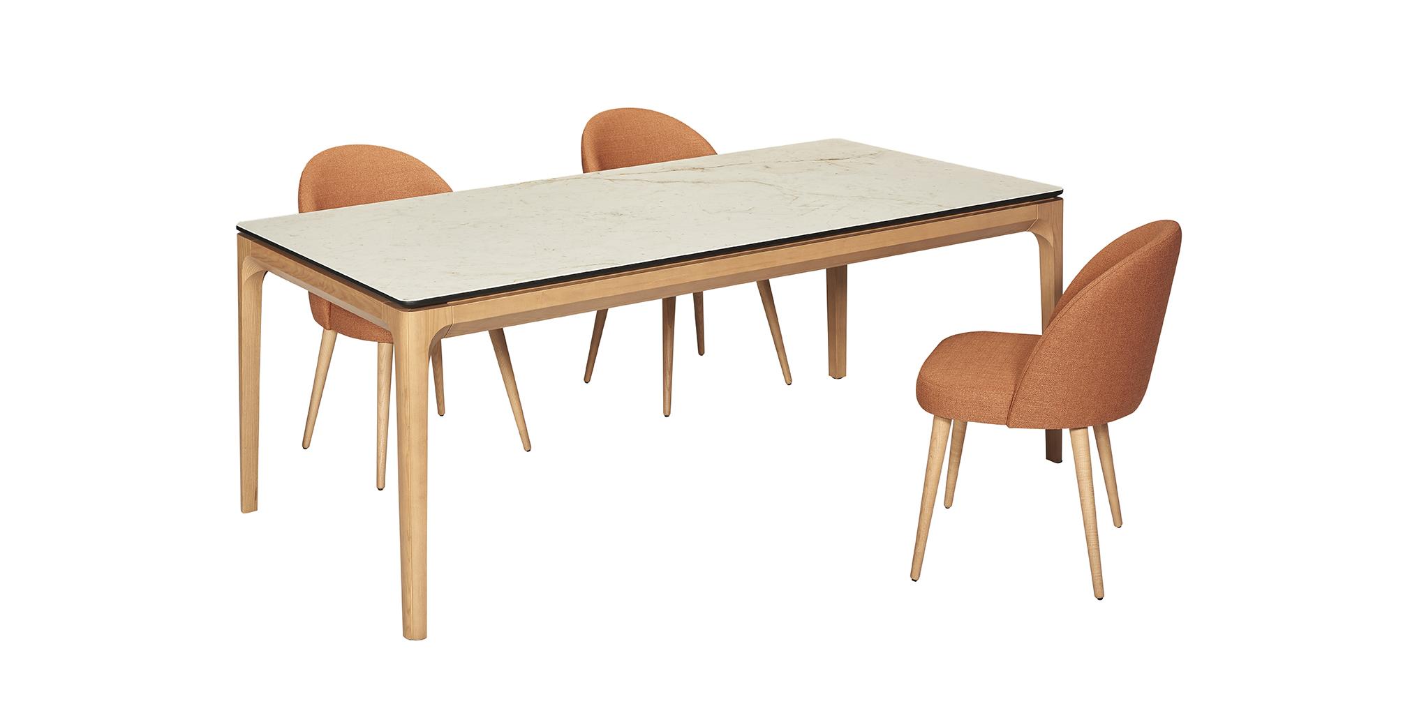 Slider Chaise en tissu ELLIPSE (image 2)