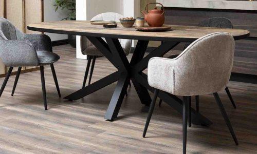 Fauteuil en tissu ARON 1