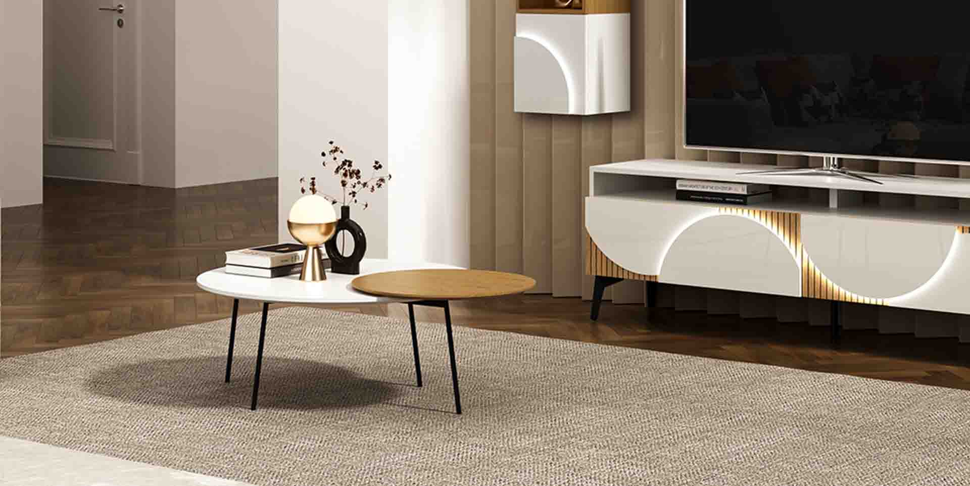 Slider Table basse ELLIPSE (image 1)