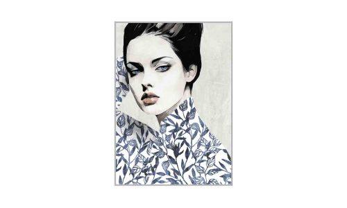 Tableau BLUE DRESS