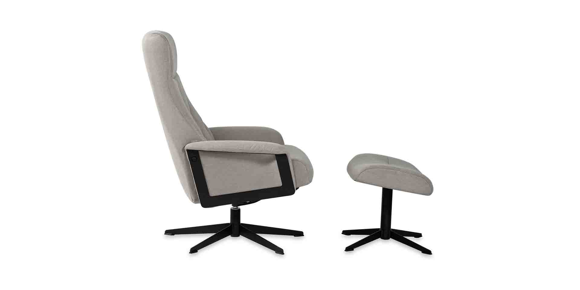 Slider Fauteuil relaxation et repose pieds HELVIG 1100L (image 4)