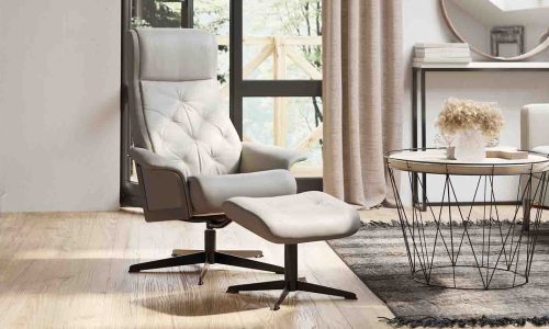 Fauteuil relaxation et repose pieds HELVIG 1100L 1