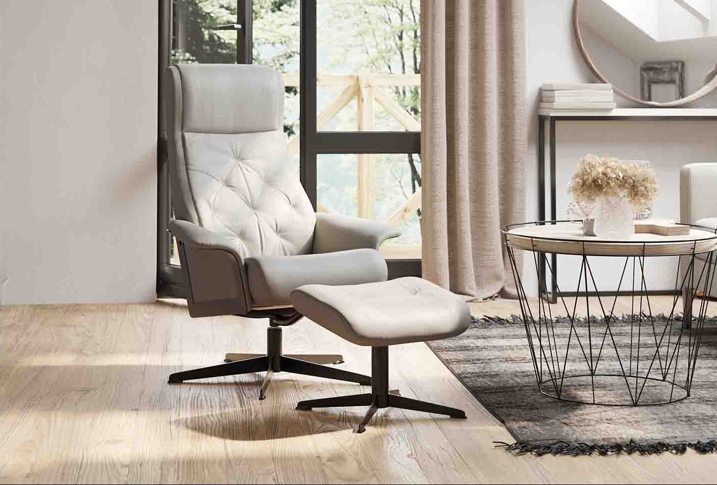 Slider Fauteuil relaxation et repose pieds HELVIG 1100L (image 1)