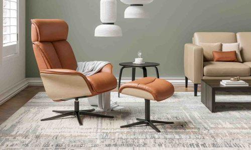 Fauteuil relaxation avec repose pieds SOLVEIG 5500 SP W 1
