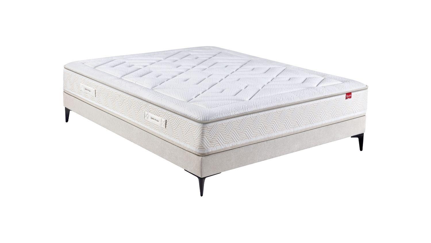 Slider ENSEMBLE MATELAS GEOMIS/SOMMIER NOYER (image 1)