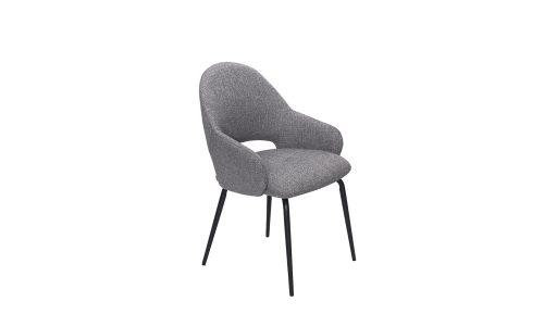 Fauteuil en tissu QUEEN