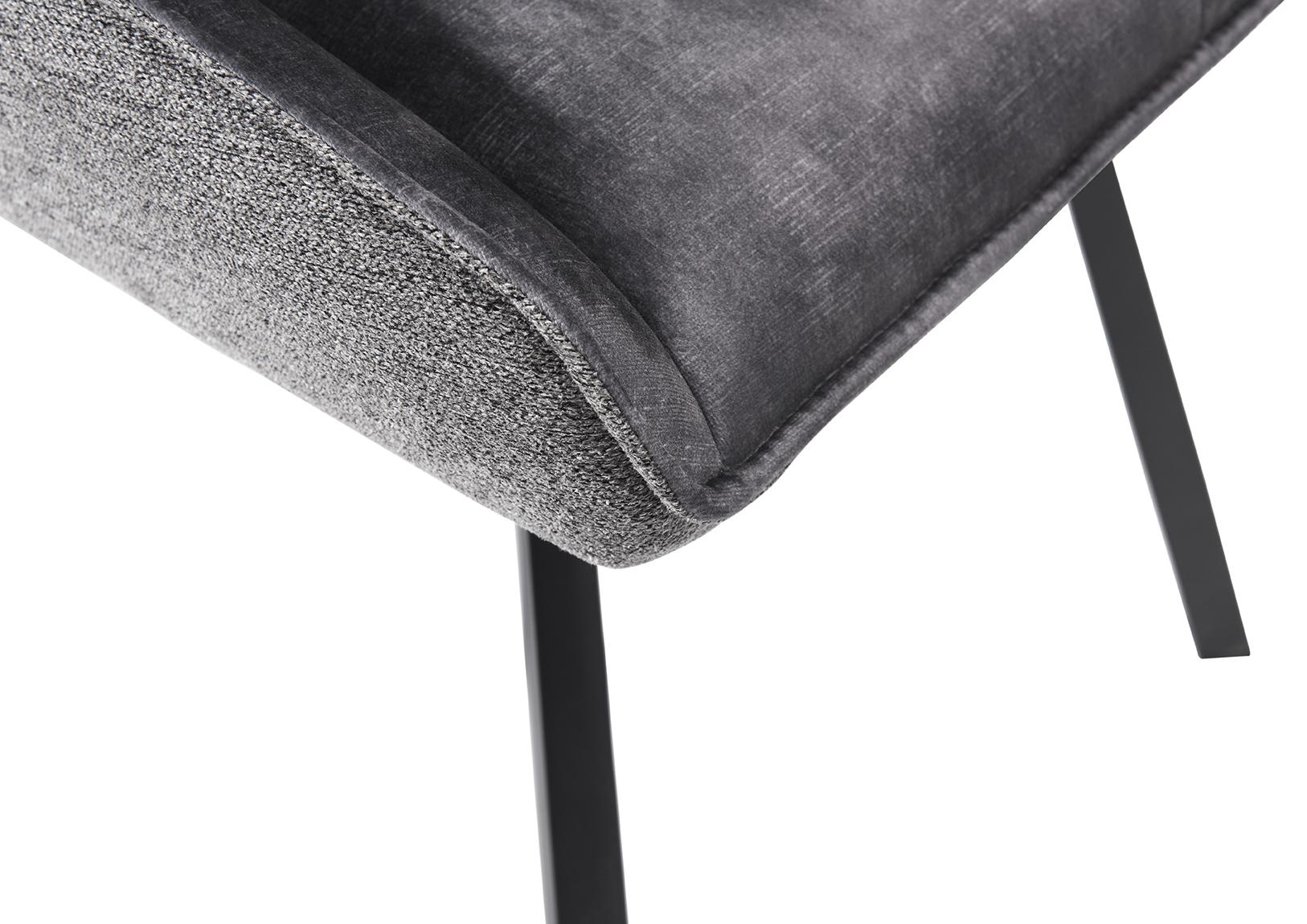 Slider Chaise en tissu pivotante LEO (image 3)