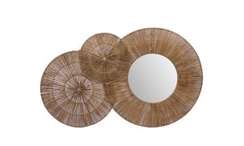 Miroir jute