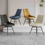 Miniature Chaise en tissu pivotante LEO (image 3)