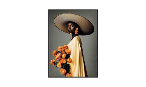 Tableau MUSE AU CHAPEAU