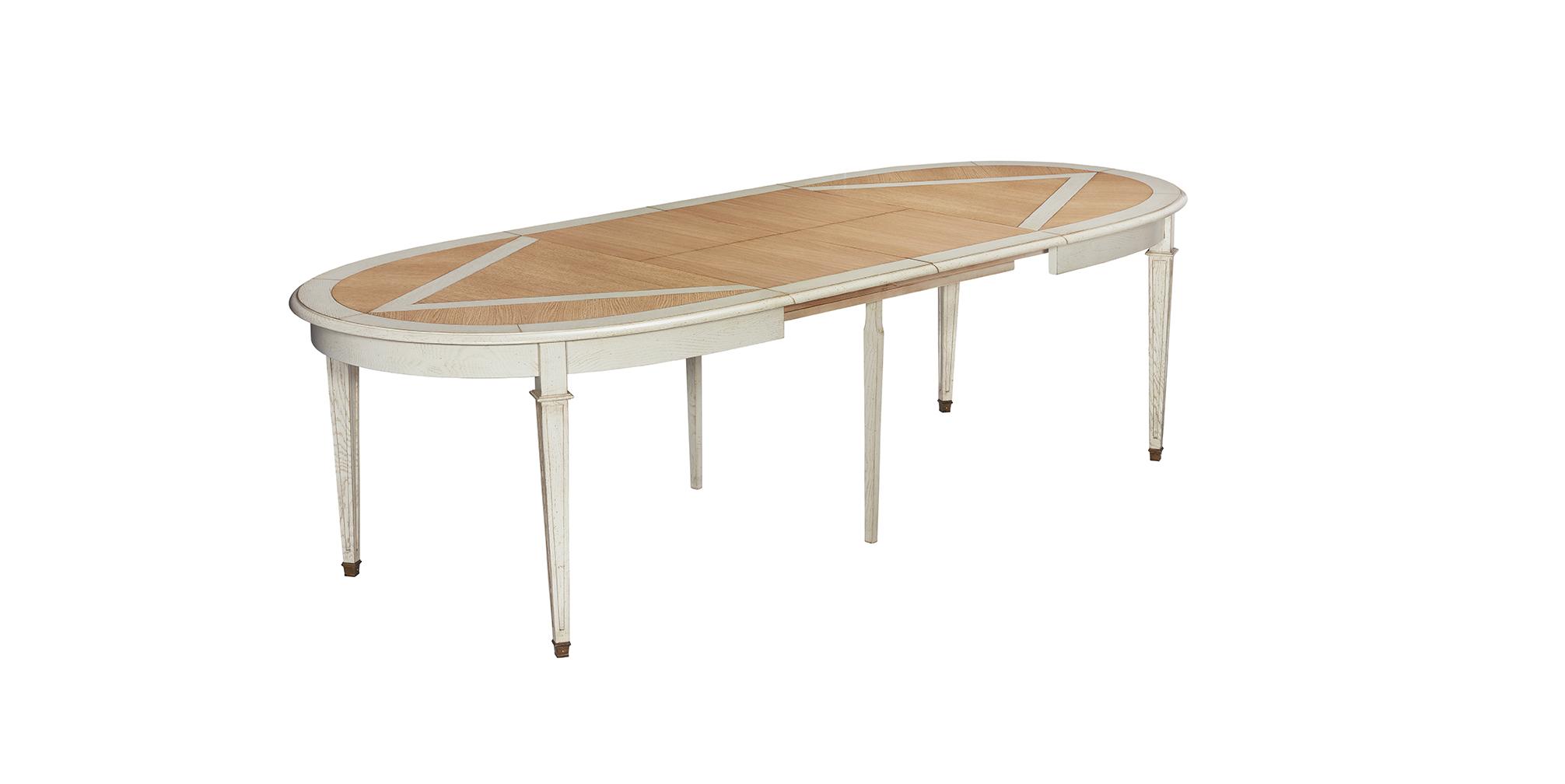 Slider Table de salle à manger ovale CORALINE (image 4)