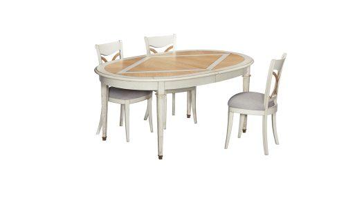 Table de salle à manger ovale CORALINE