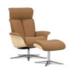 Miniature Fauteuil relaxation avec repose pieds SOLVEIG 5500 SP W tissu (image 3)