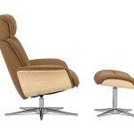 Miniature Fauteuil relaxation avec repose pieds SOLVEIG 5500 SP W tissu (image 4)