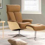 Miniature Fauteuil relaxation avec repose pieds SOLVEIG 5500 SP W tissu (image 1)